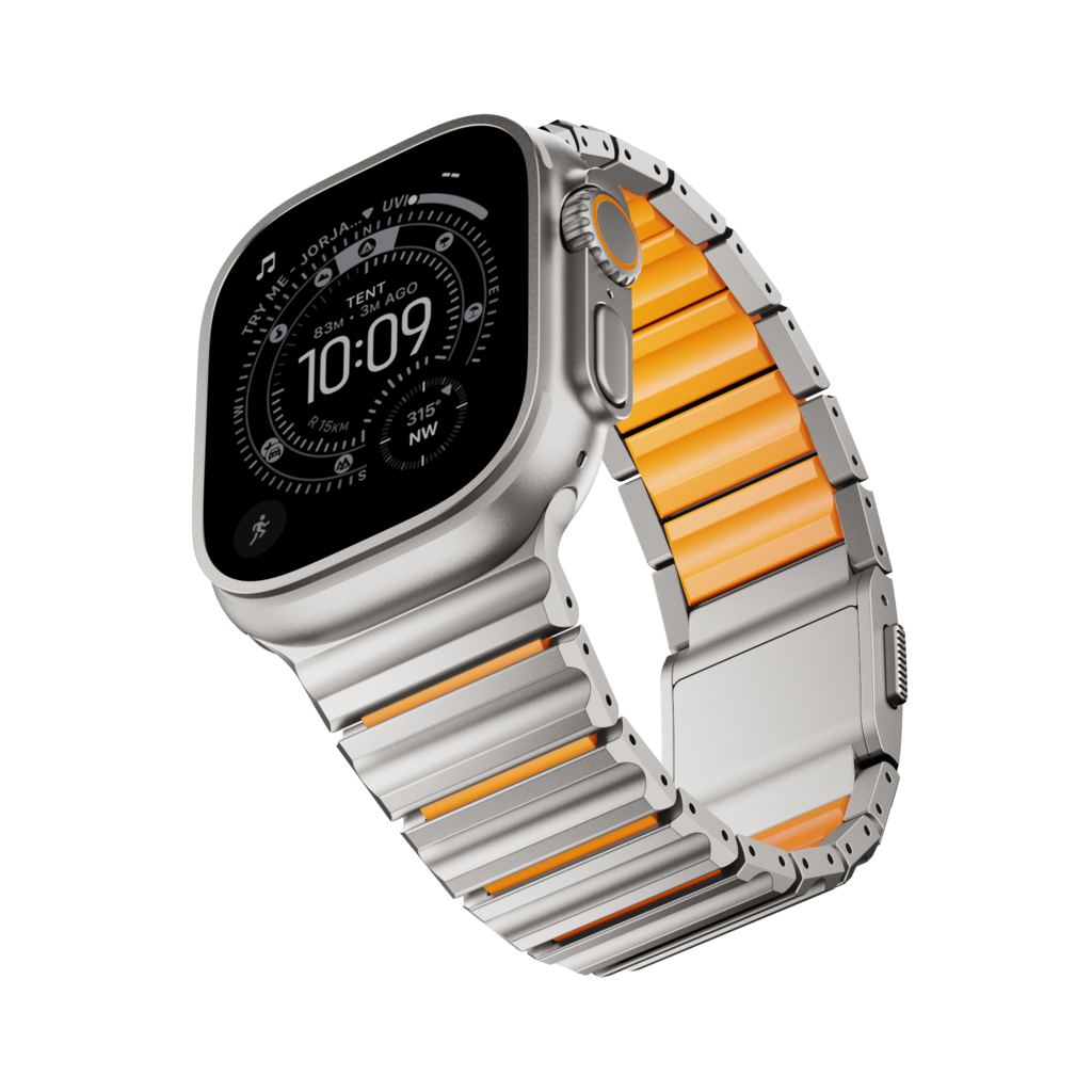 The GEMINI Wave Titanium Band