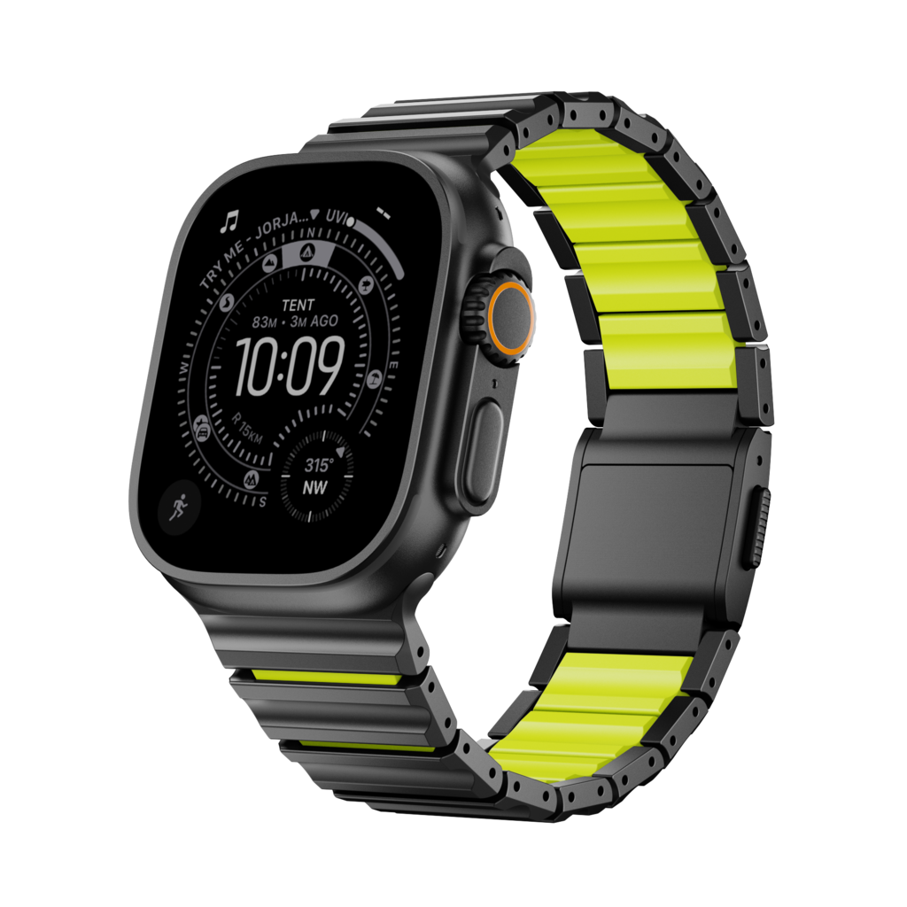 The GEMINI Wave Titanium Band