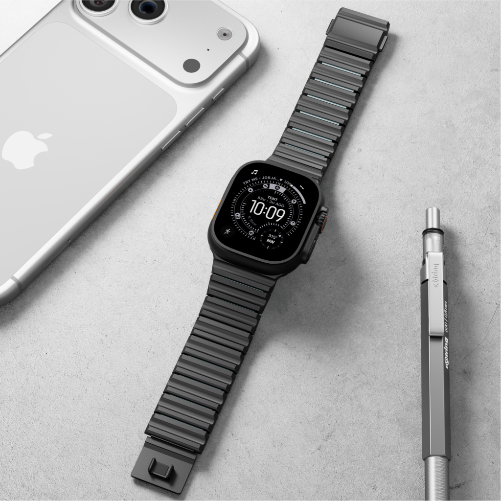 The GEMINI Wave Titanium Band