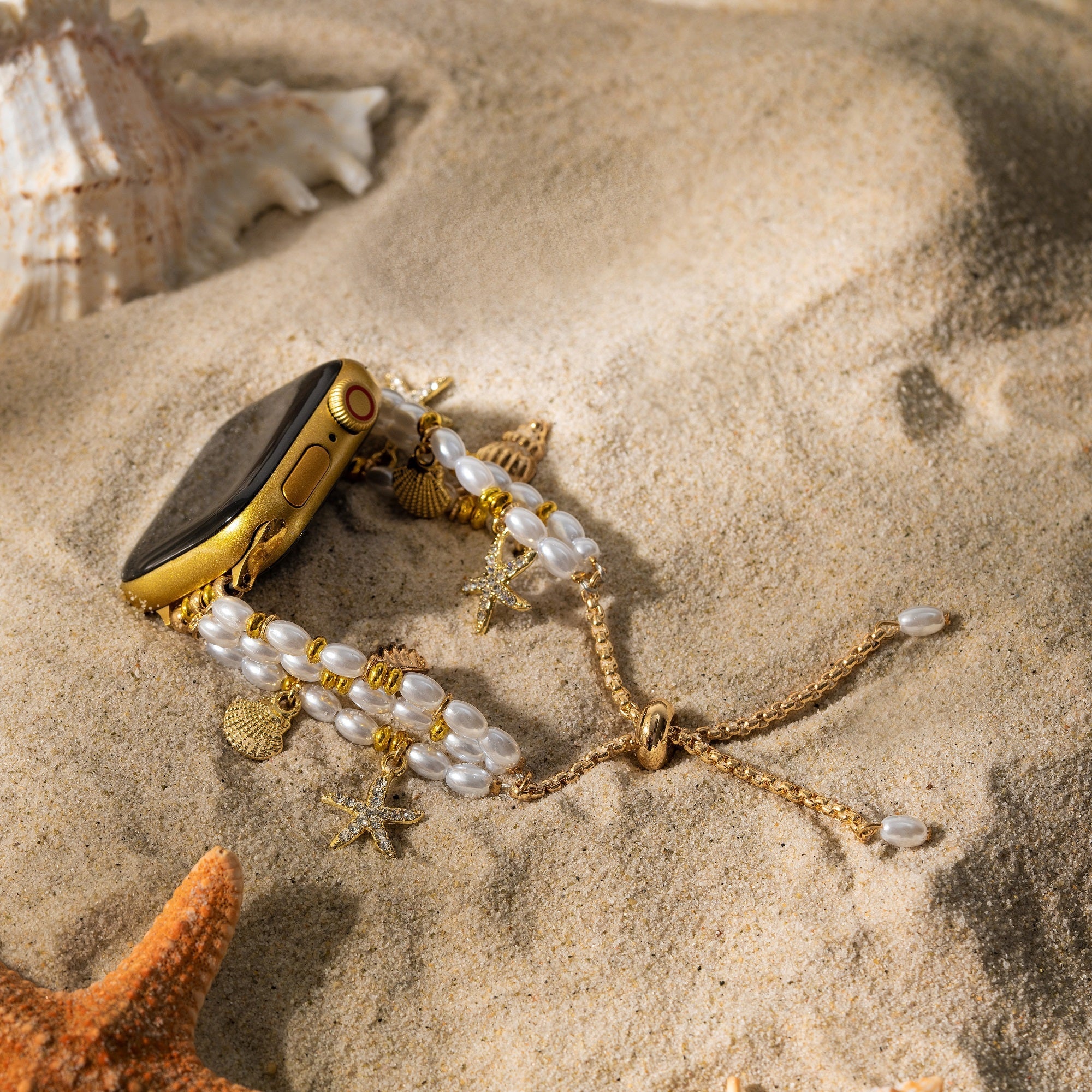Marine Vibe Pearly Watch Band for Apple Watch