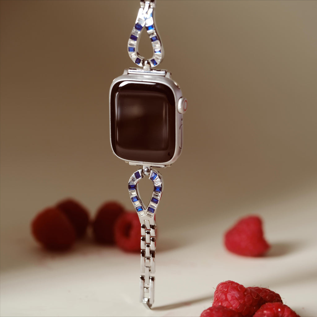 Luxury Zircon Slim Watch Band for Apple Watch