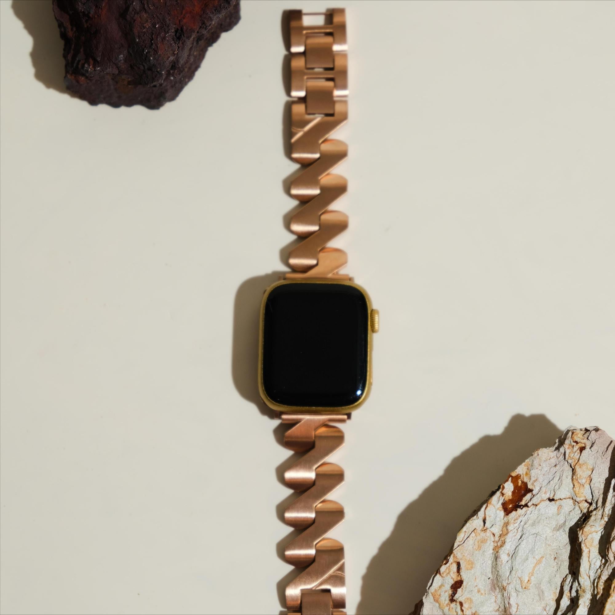 Stainless Steel Geo Watch Band for Apple Watch