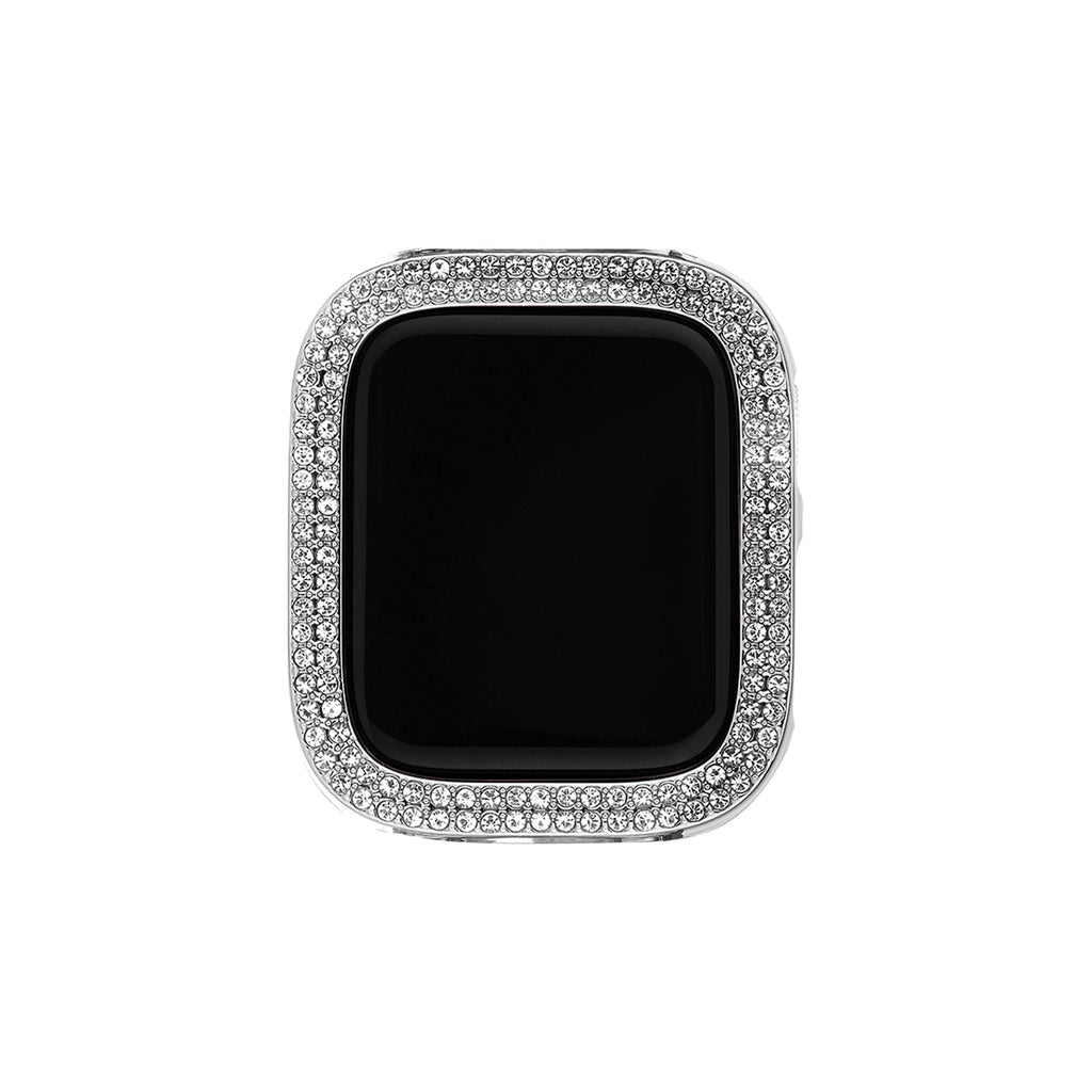 Shiny Rhinestones Half-Wrapped Apple Watch Case