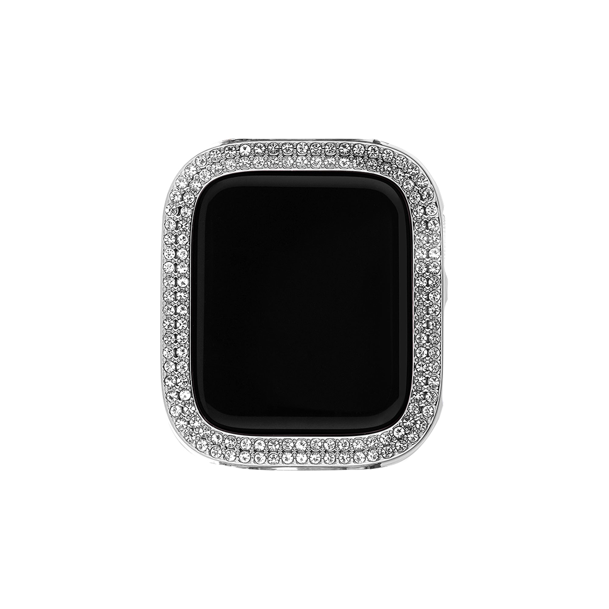 Shiny Rhinestones Half-Wrapped Apple Watch Case