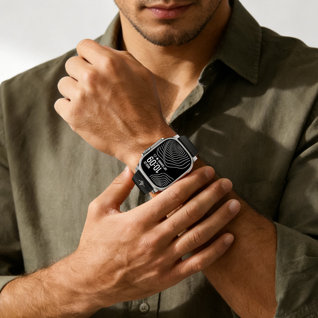 The Shark ¡ª Fine Watchmaking Grade FKM Apple Watch Band