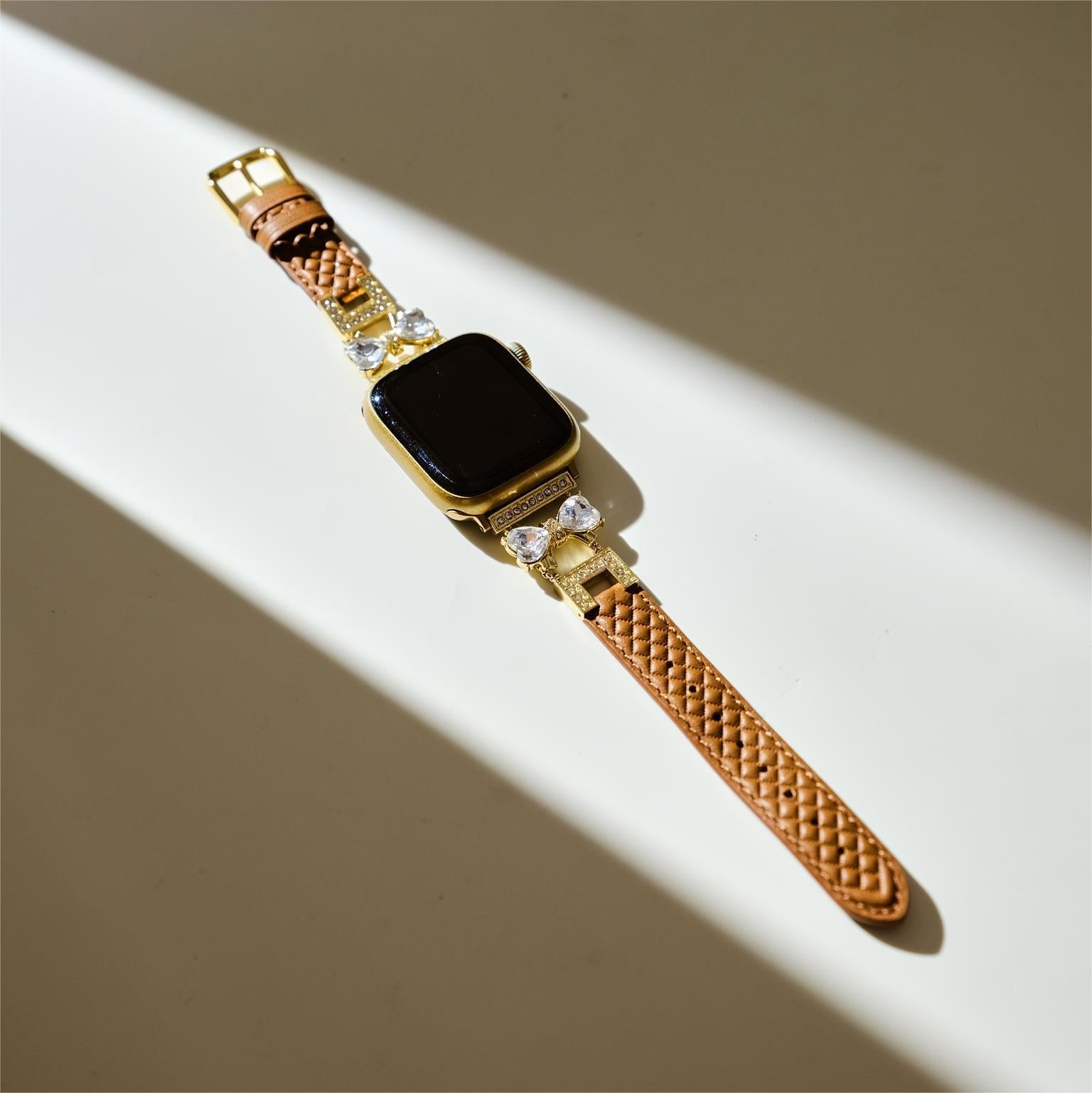 Bowknot Leather Watch Band for Apple Watch