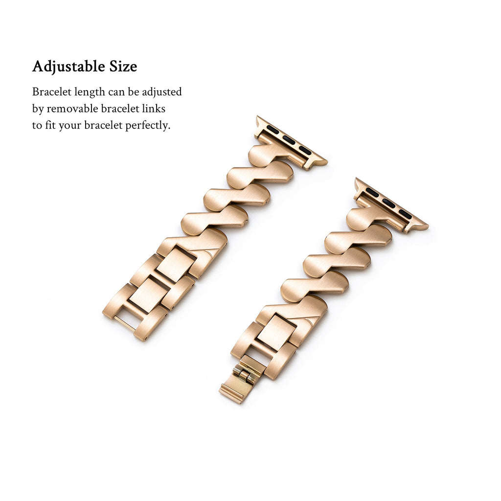 Stainless Steel Geo Watch Band for Apple Watch