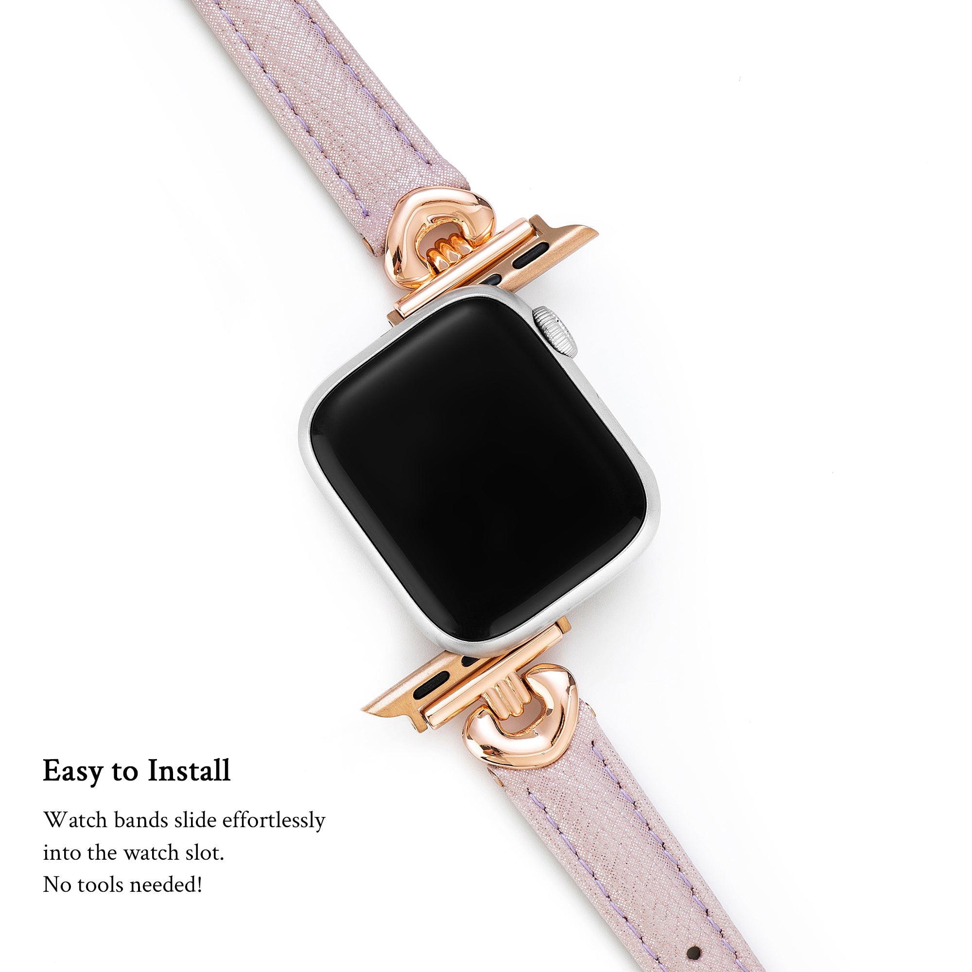 Shiny Love Linked Watch Band for Apple Watch