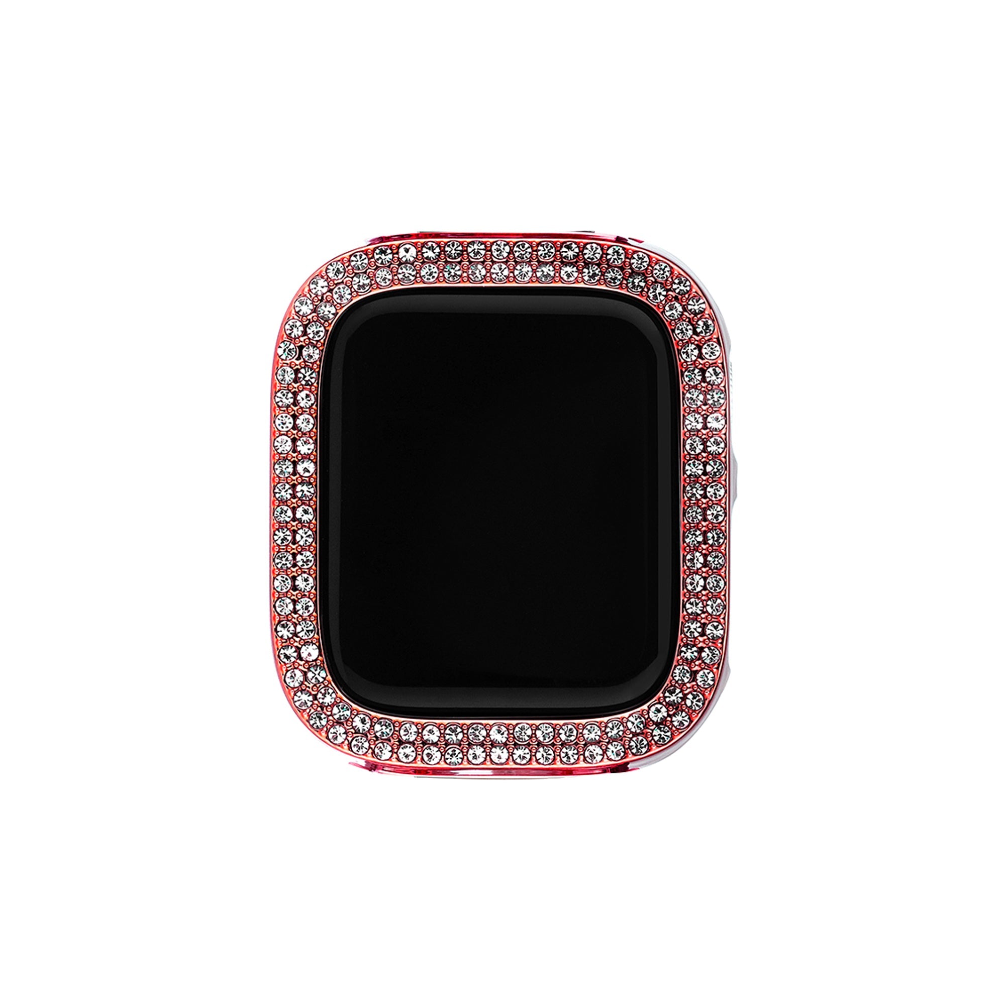 Shiny Rhinestones Half-Wrapped Apple Watch Case