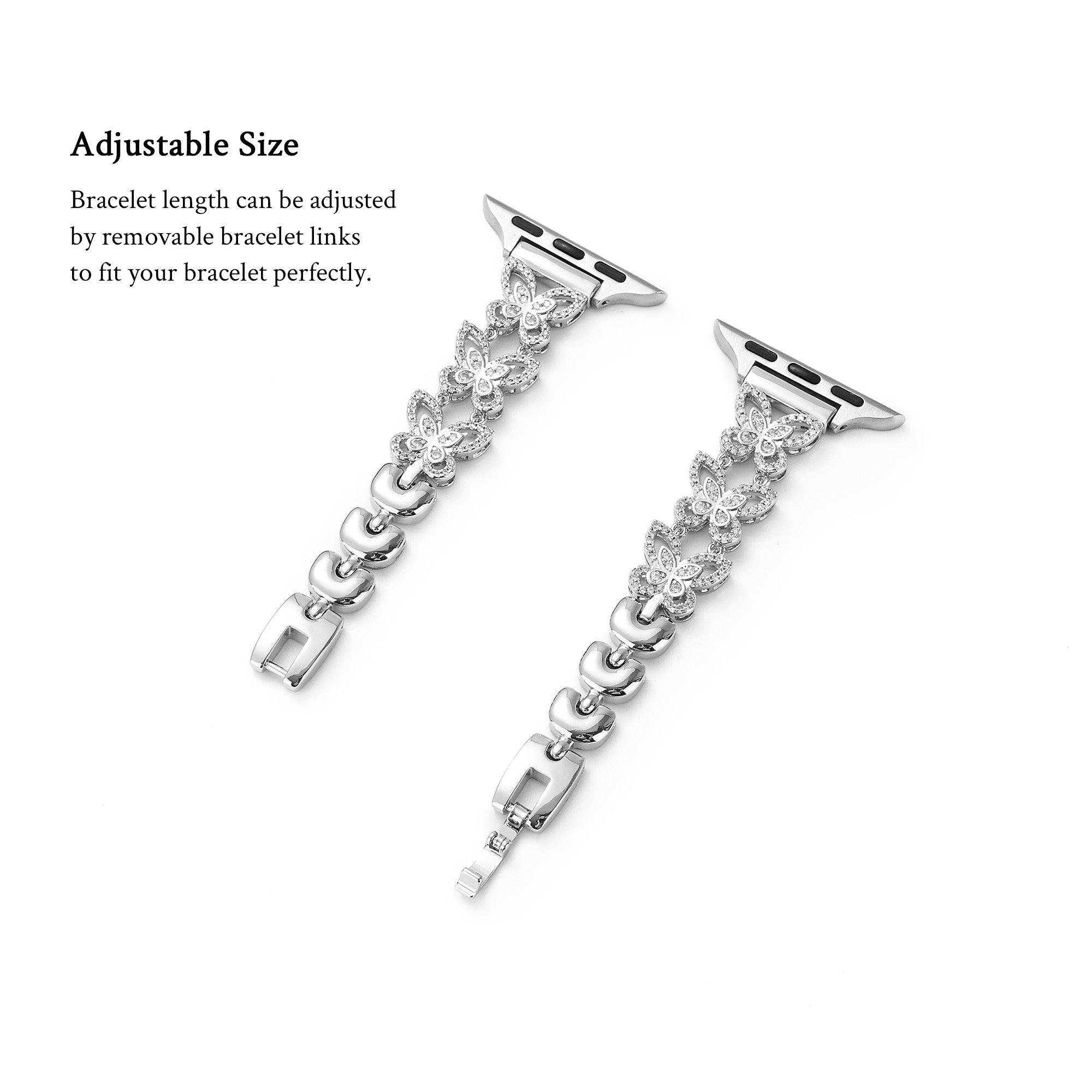 Sparkling Butterfly Watch Band for Apple Watch