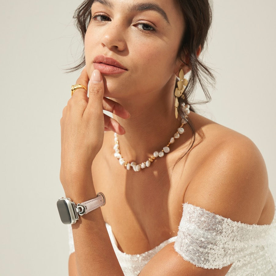 Shiny Love Linked Watch Band for Apple Watch