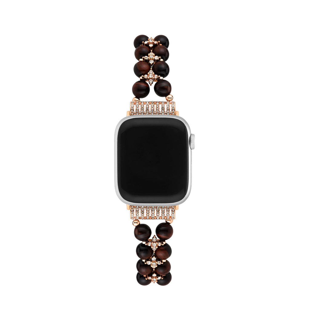 Pearl adorned Rhinestone Watch Band for Apple Watch