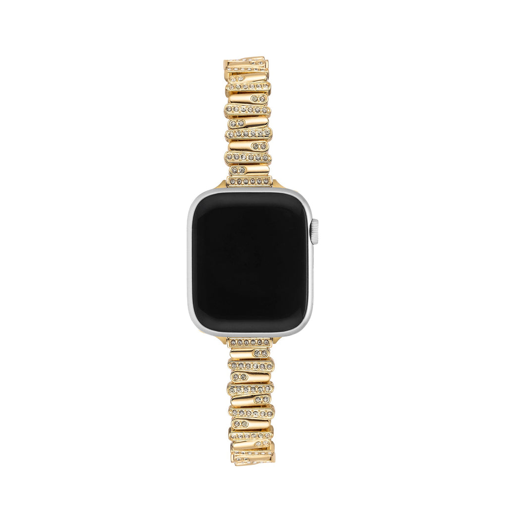 Rhinestone Geo Metal Watch Band for Apple Watch