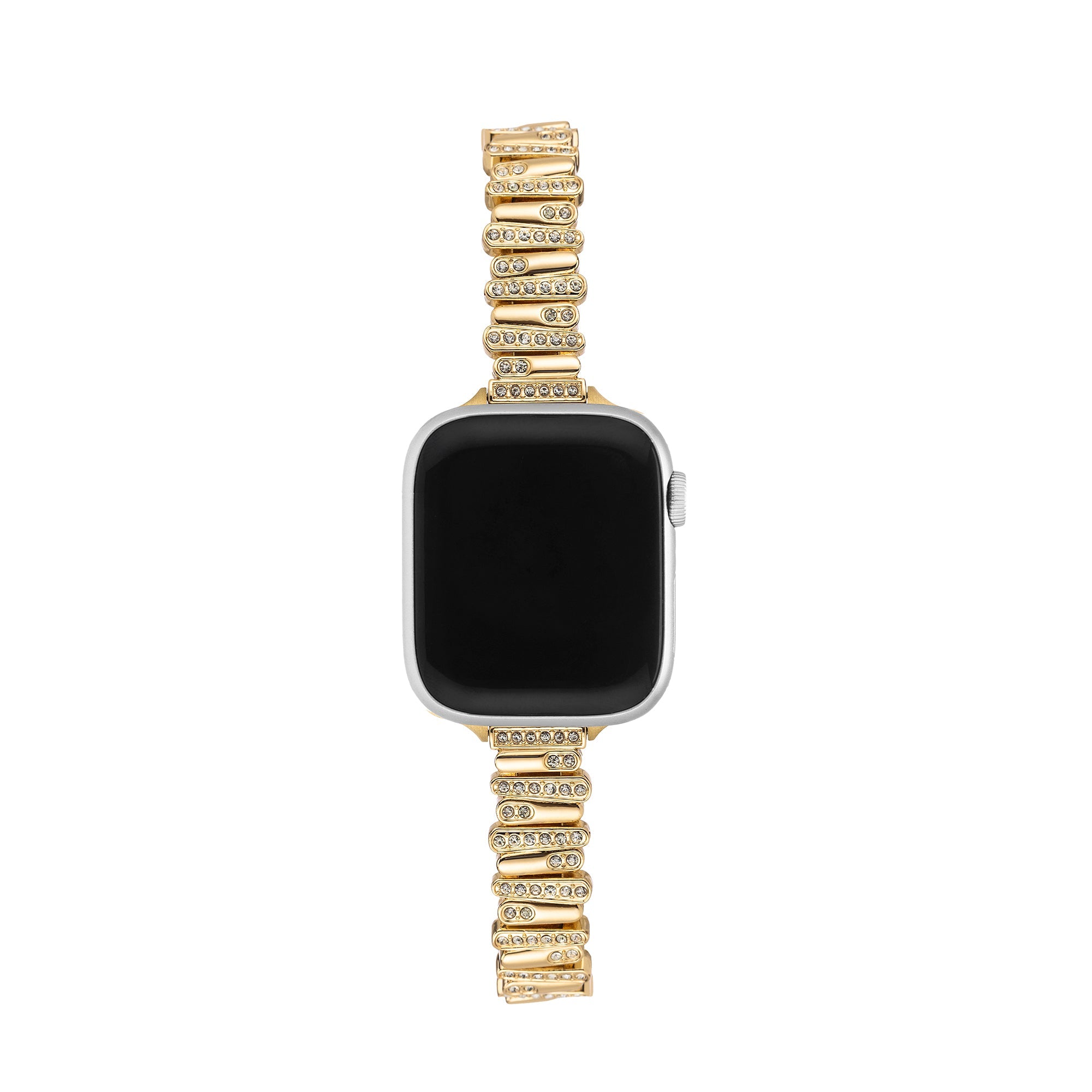 Rhinestone Geo Metal Watch Band for Apple Watch