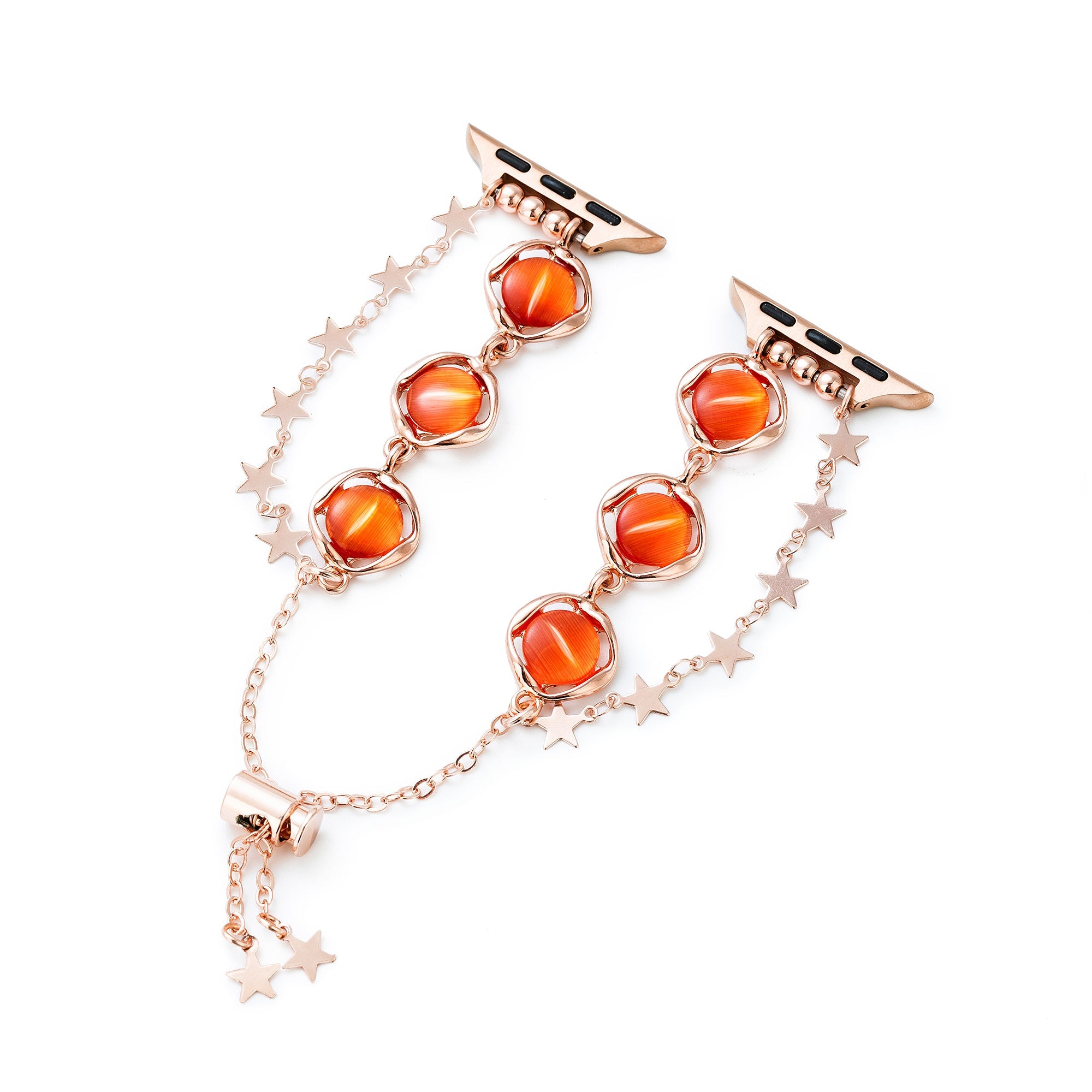 Star Chain Opal Beaded Watch Band for Apple Watch