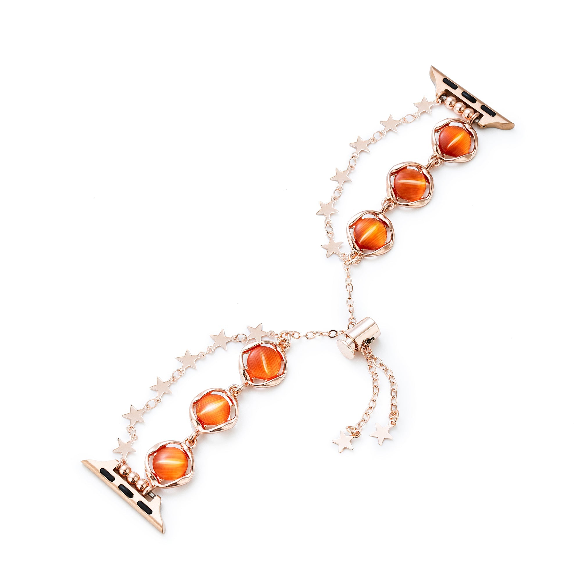 Star Chain Opal Beaded Watch Band for Apple Watch