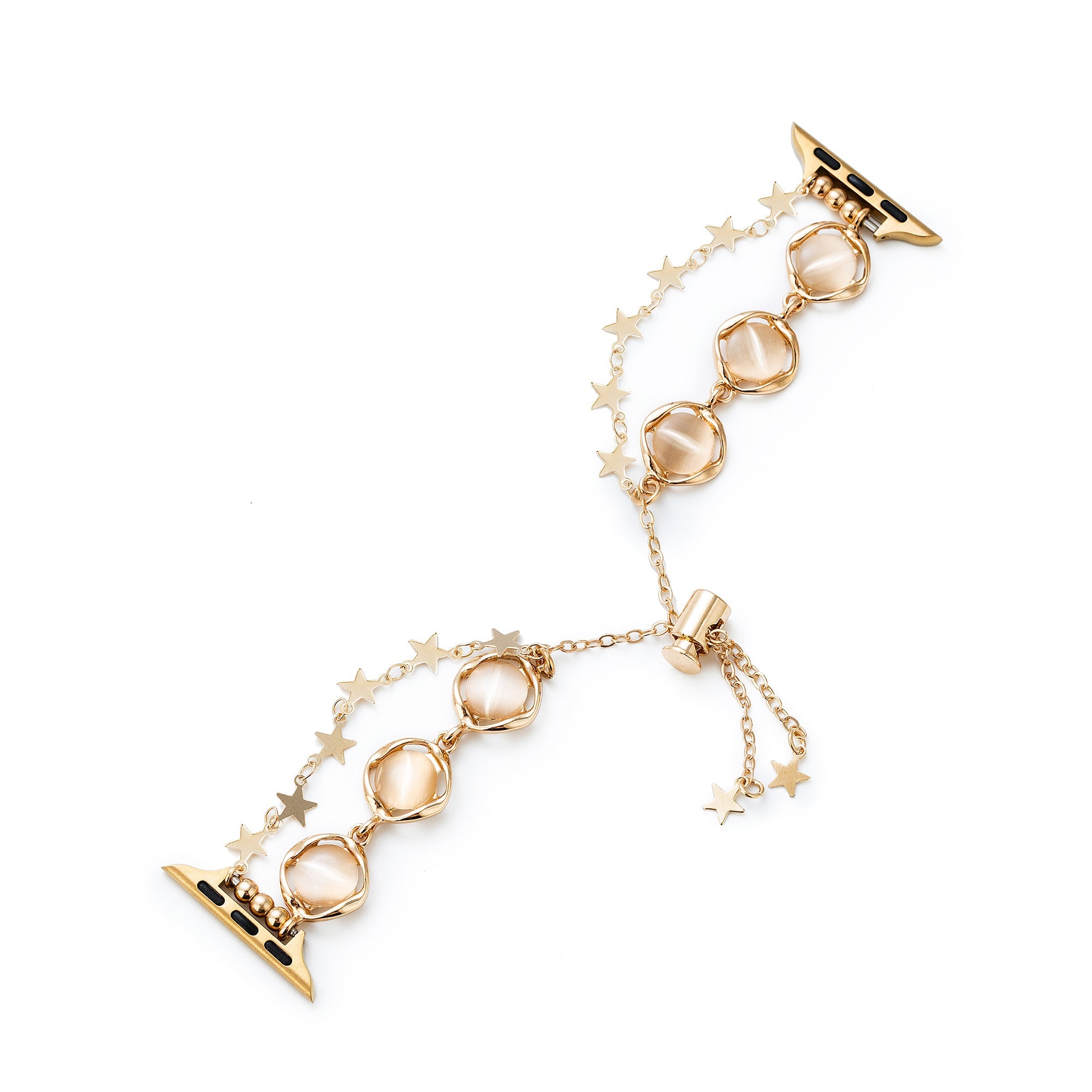 Star Chain Opal Beaded Watch Band for Apple Watch