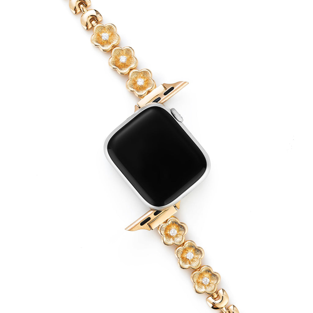 Floral Copper Watch Band for Apple Watch