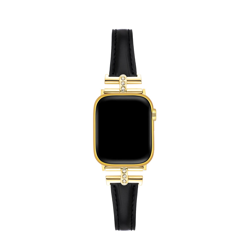 Textured Leather Watch Band