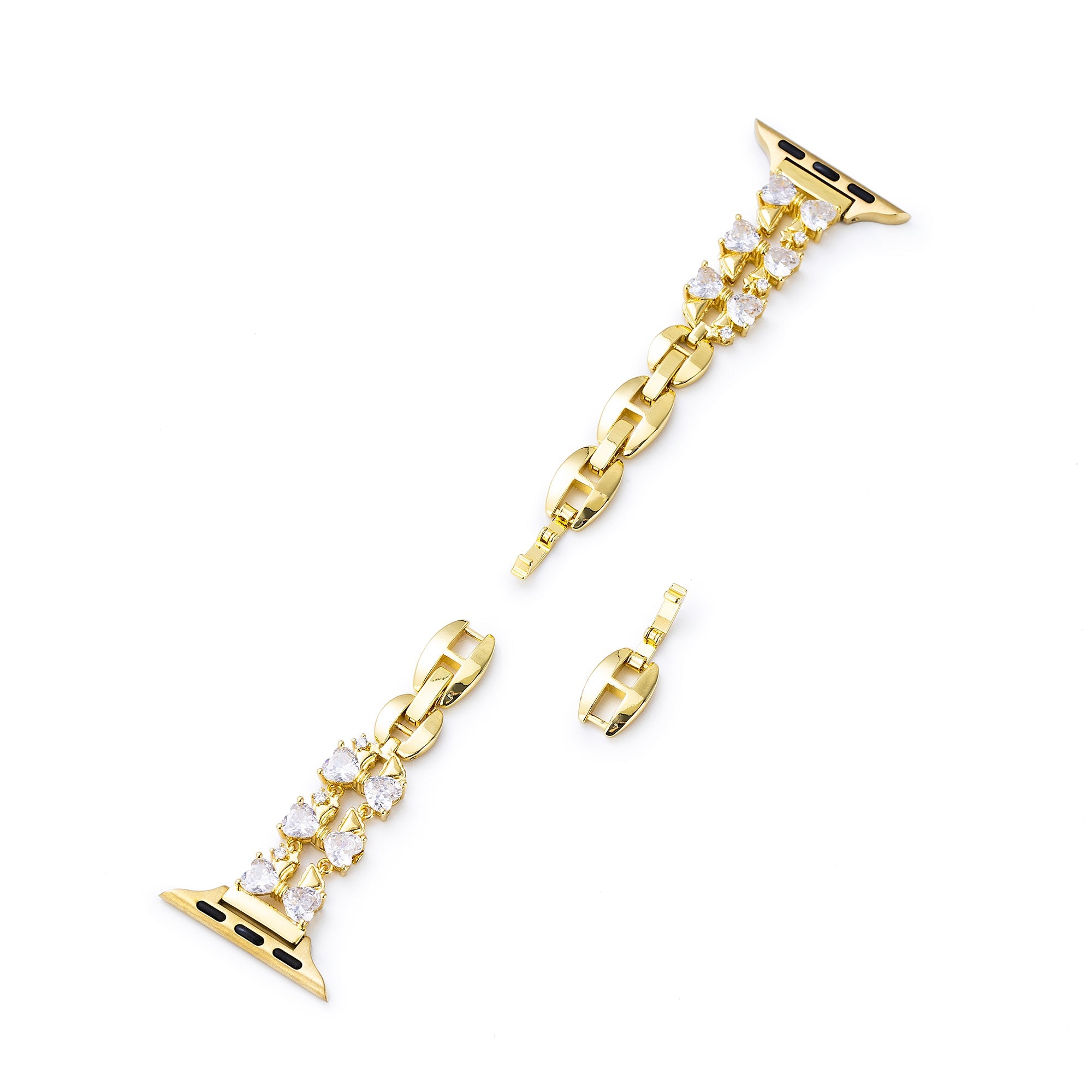 Zircon Bowknot Copper Watch Band for Apple Watch