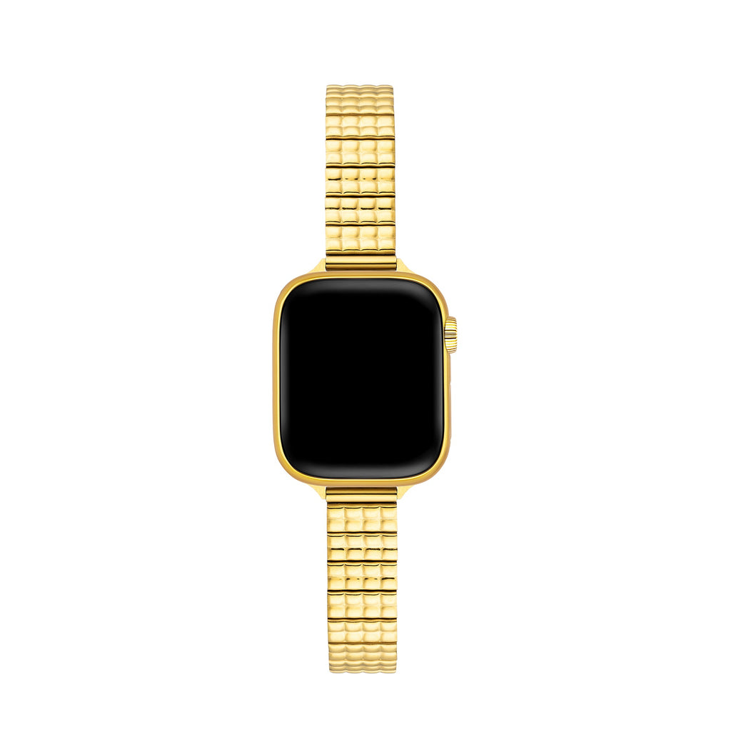 Modern Embossing Metal Watch Band
