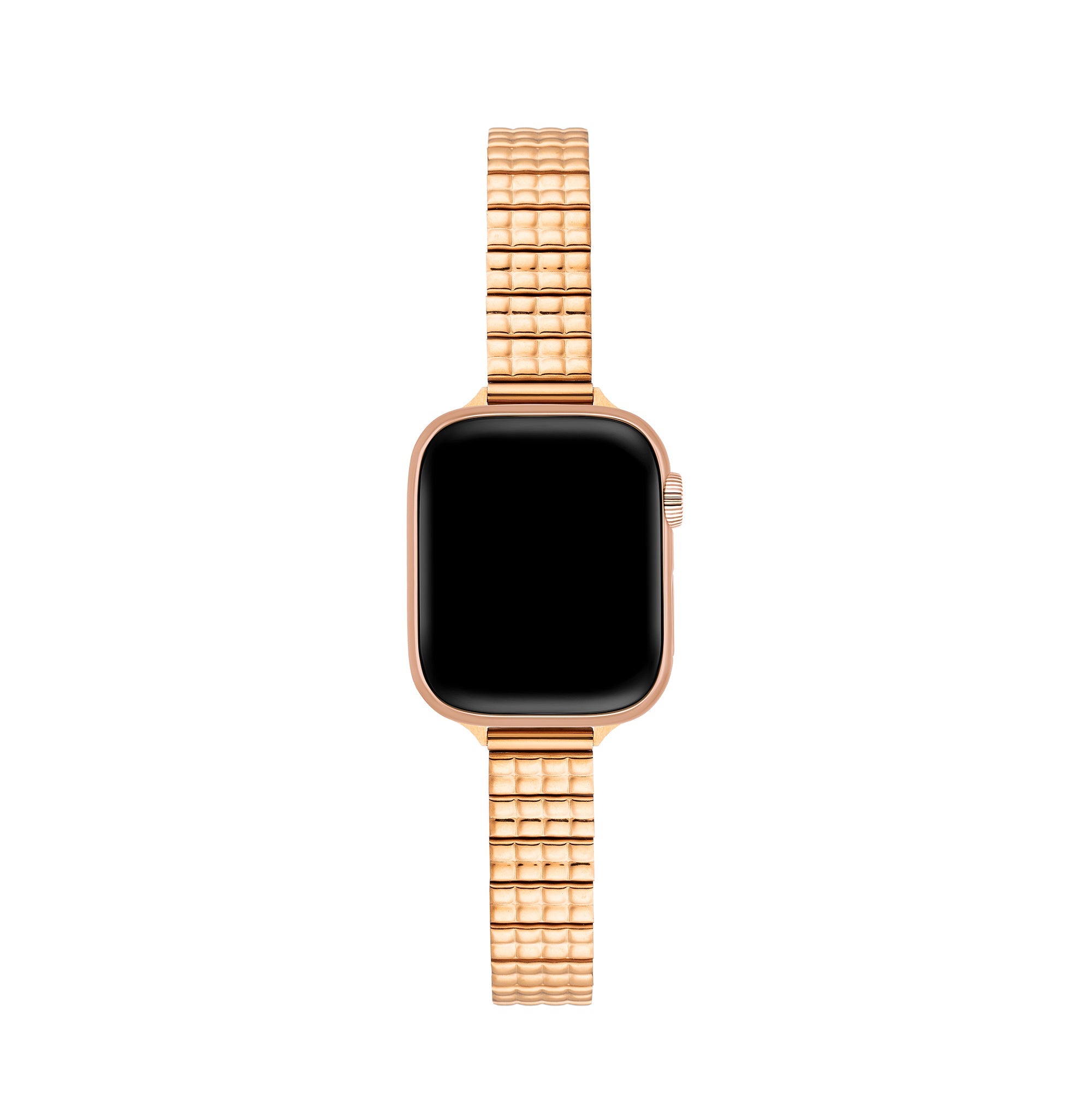 Modern Embossing Metal Watch Band