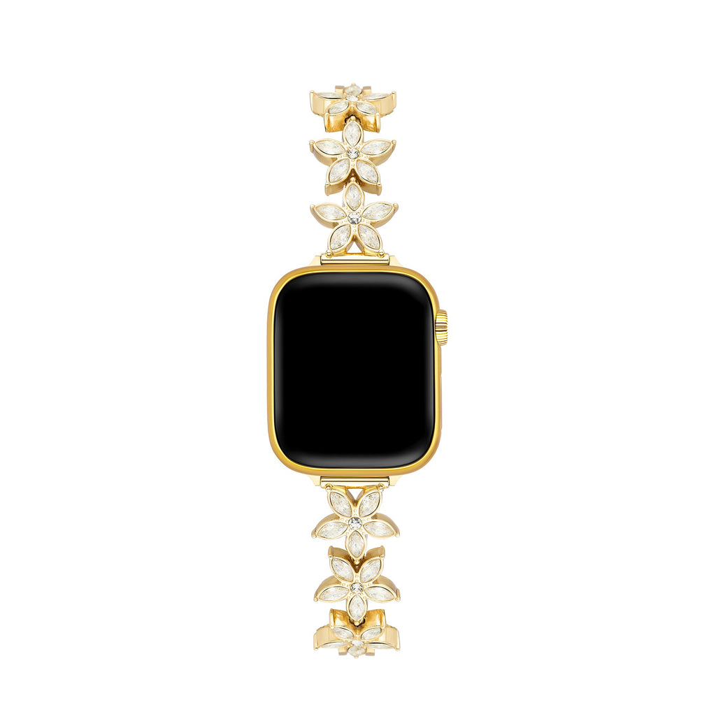 Bauhinia Bloom Metal Watch Band for Apple Watch