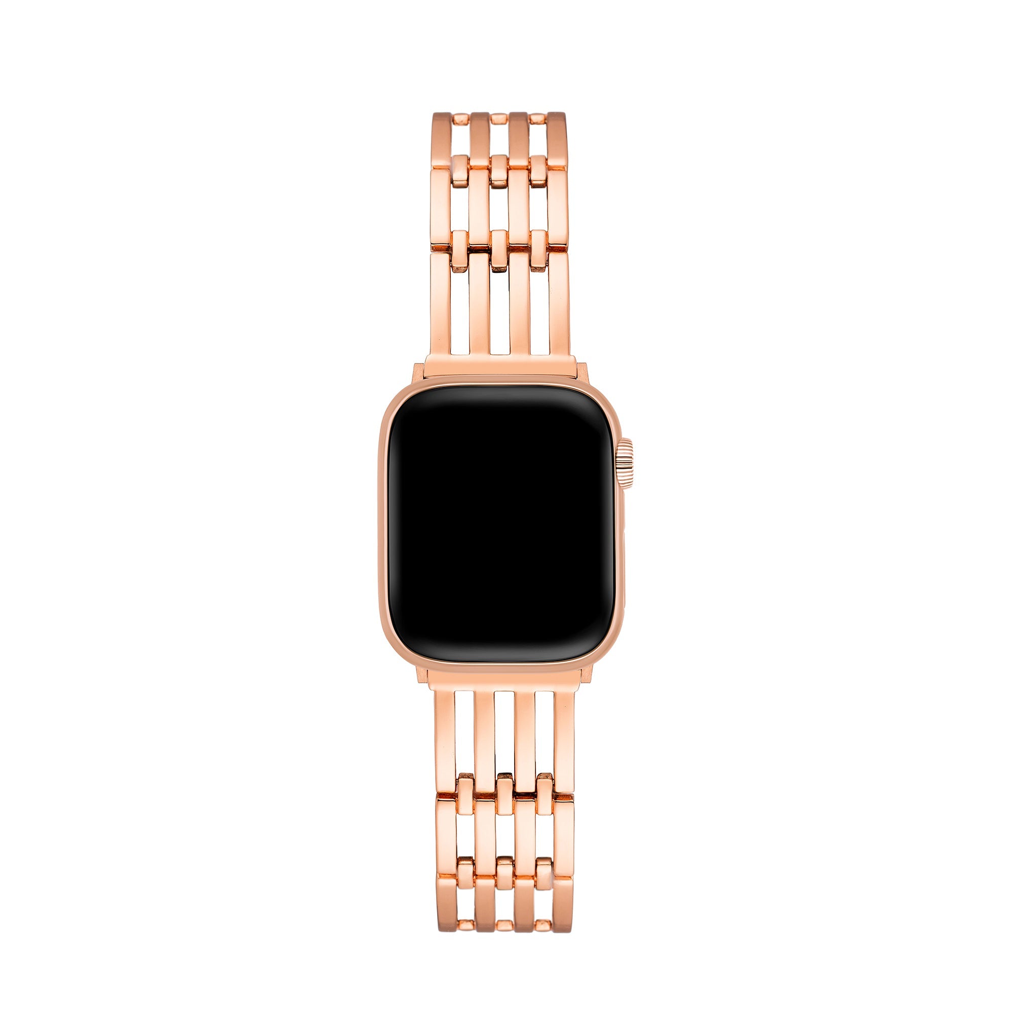 Unisex Strata Stripe Metal Watch Band