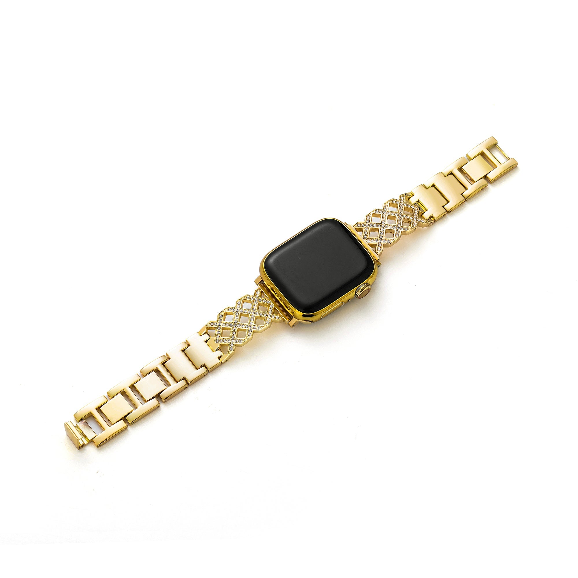 Hollowed-out Lattice Metal Watch Band for Apple Watch