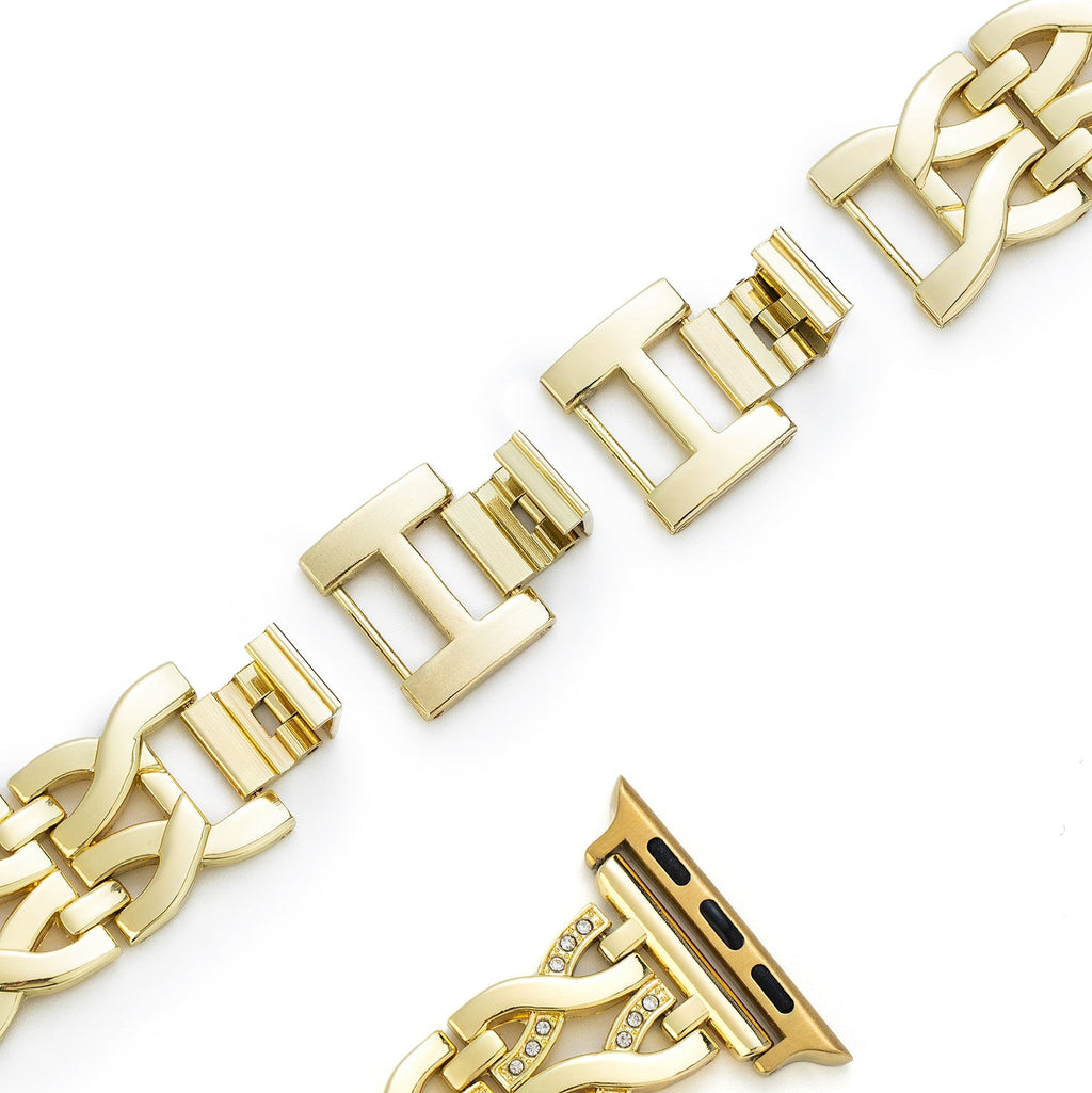 Double Twist  Metal Watch Band for Apple Watch