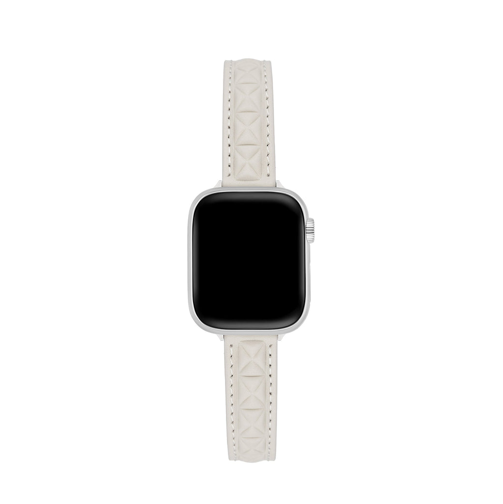Quilted Leather Watch Band for Apple Watch