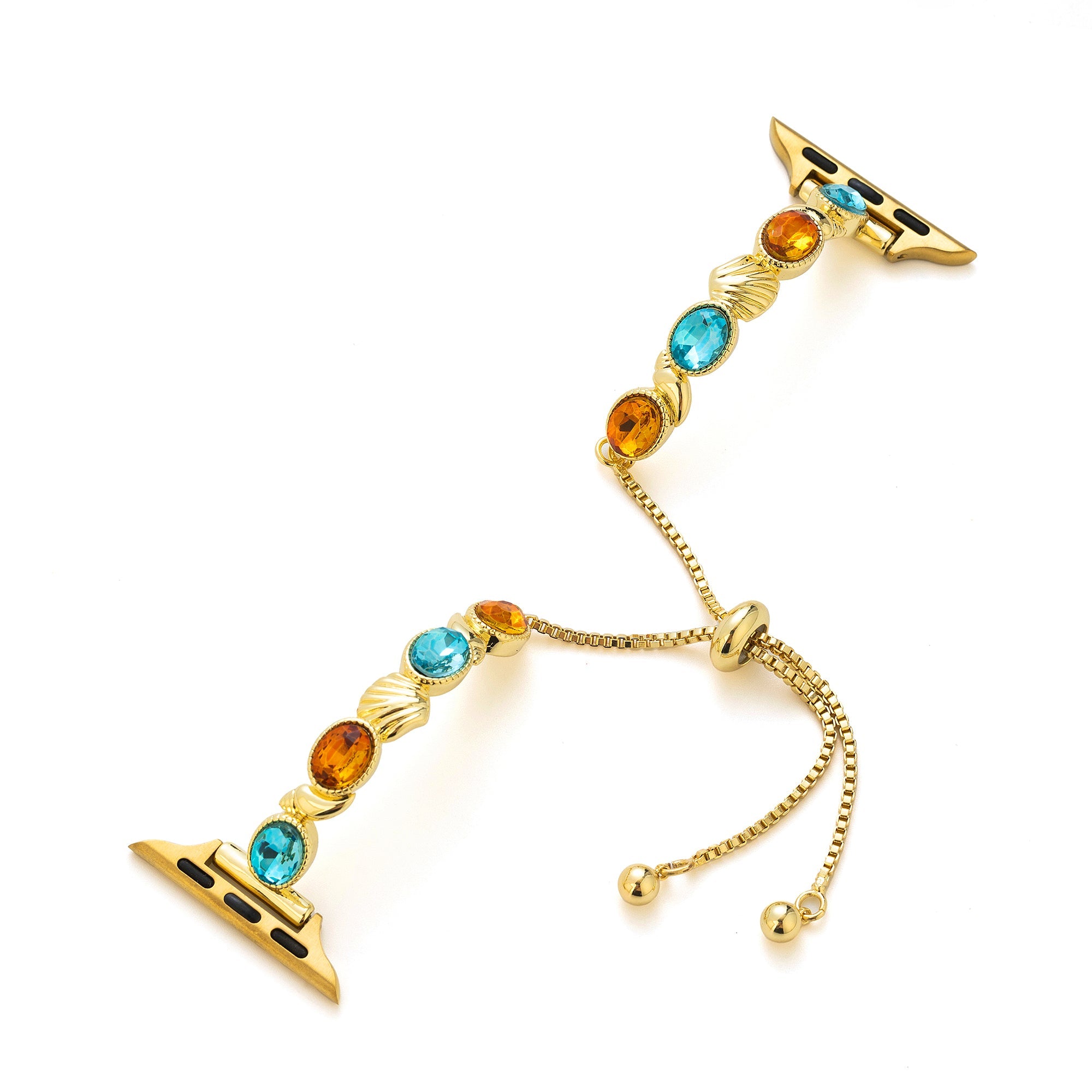 Tidal Gem 14k Gold Plated Watch Band for Apple Watch