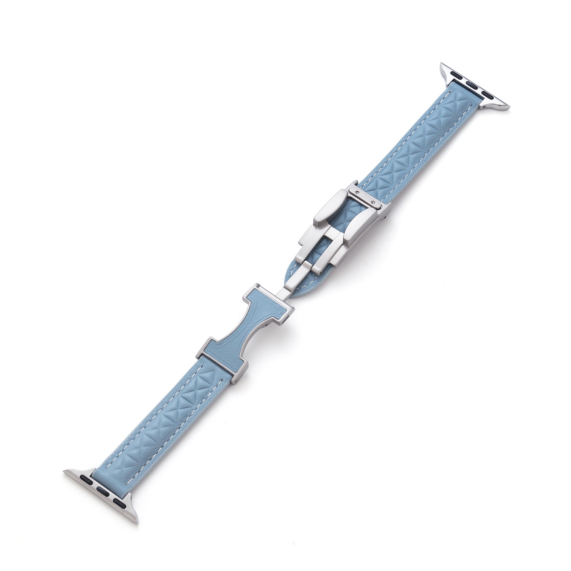 Quilted Leather Watch Band for Apple Watch