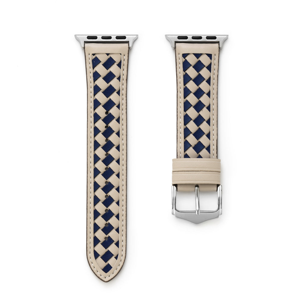Braided Leather Watch Band for Apple Watch