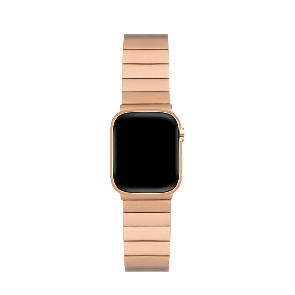 Unisex Rectangular Stainless Steel Watch Band