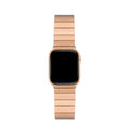 Unisex Rectangular Stainless Steel Watch Band