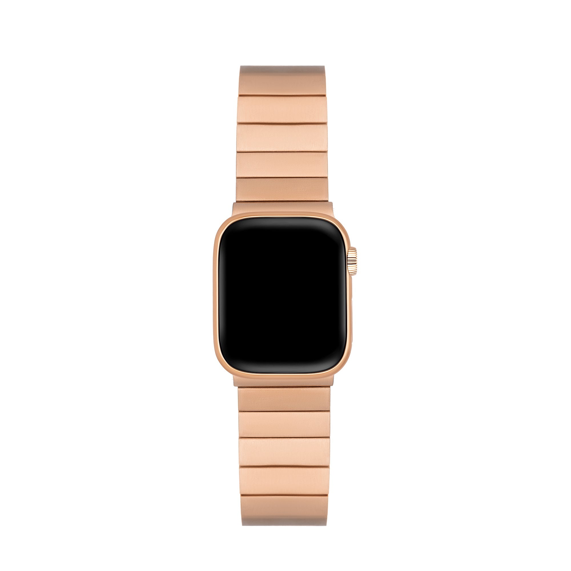 Unisex Rectangular Stainless Steel Watch Band