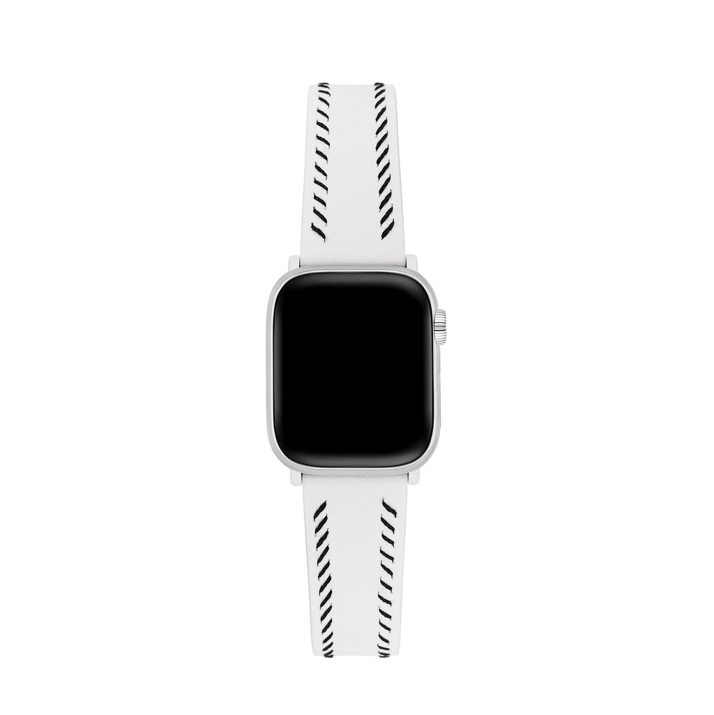 Unisex Stitching Leather Watch Band for Apple Watch