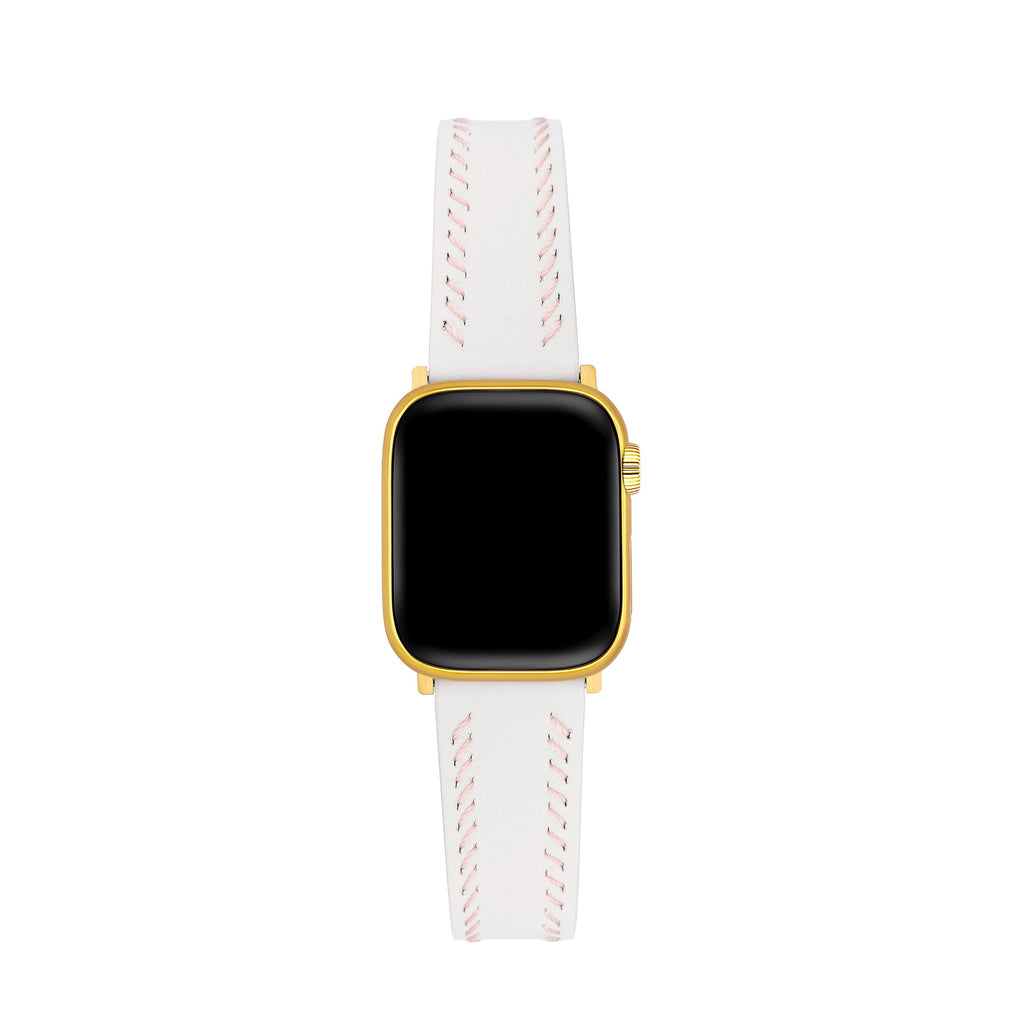 Unisex Stitching Leather Watch Band for Apple Watch