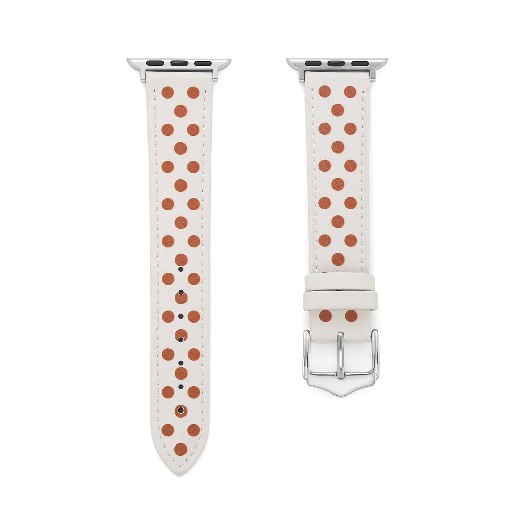 Polka Dot Leather Watch Band for Apple Watch