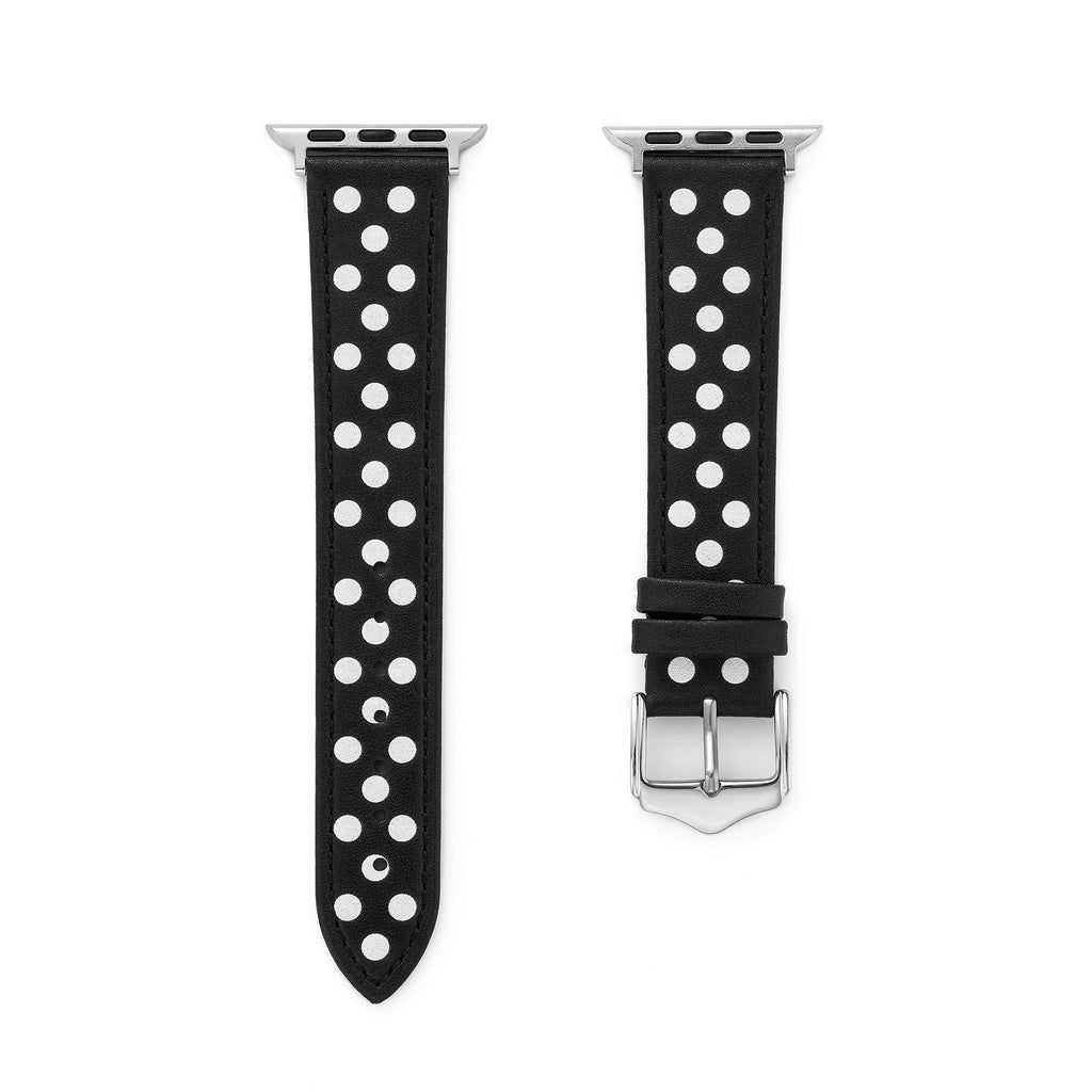 Polka Dot Leather Watch Band for Apple Watch