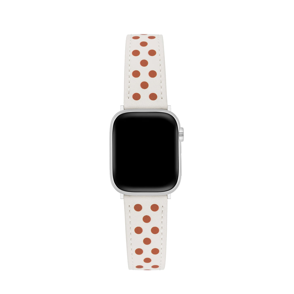 Polka Dot Leather Watch Band for Apple Watch