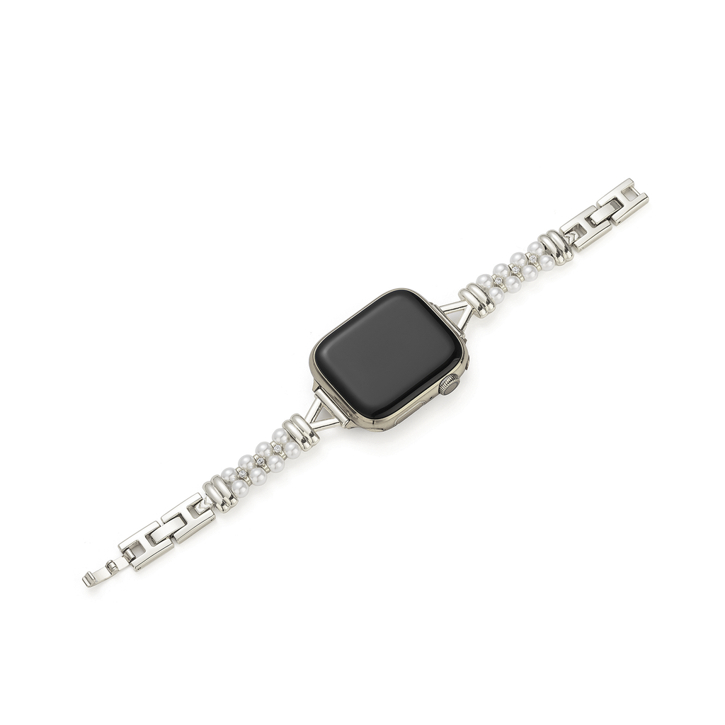 Pearly Metal Watch Band for Apple Watch