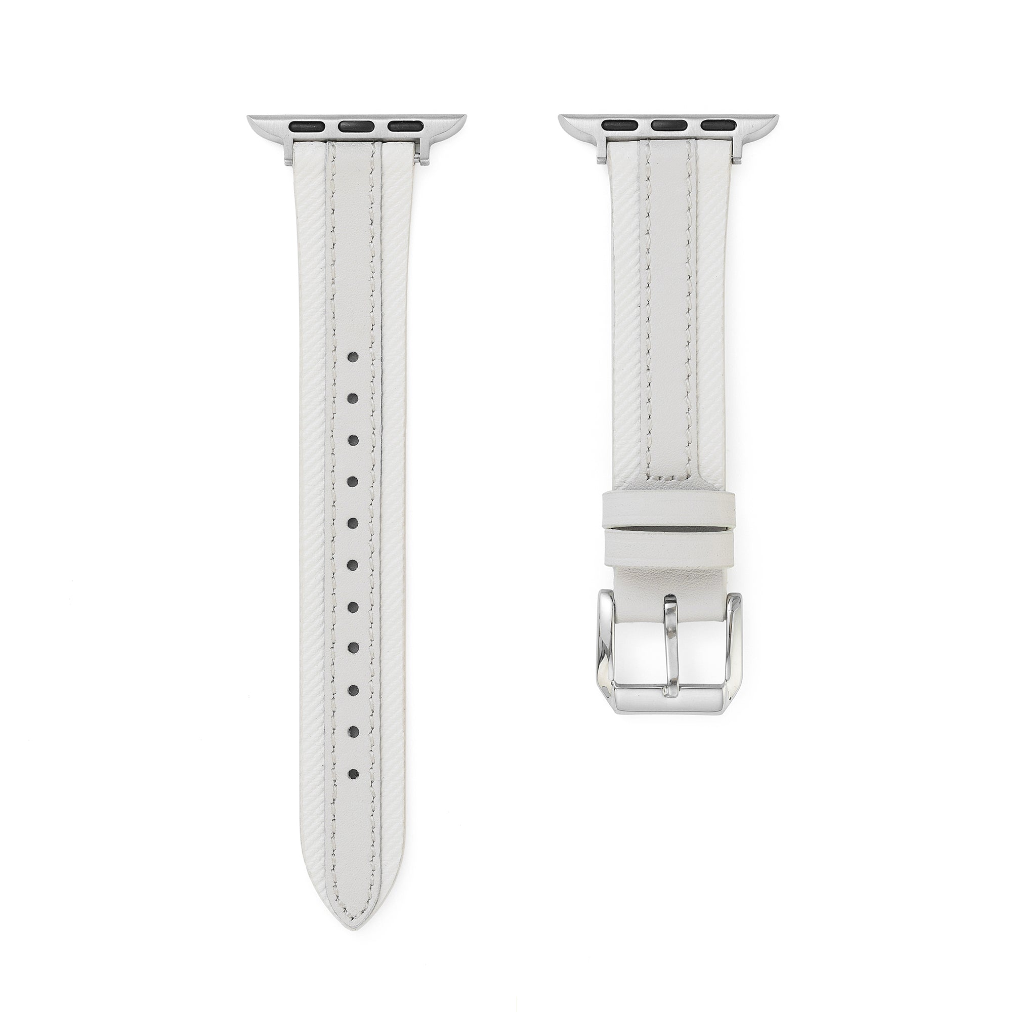 Women's Stitched Leather Watch Band for Apple Watch