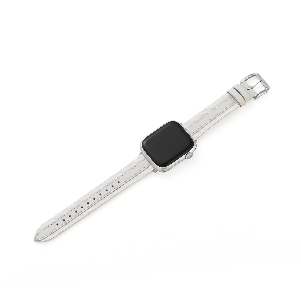 Women's Stitched Leather Watch Band for Apple Watch