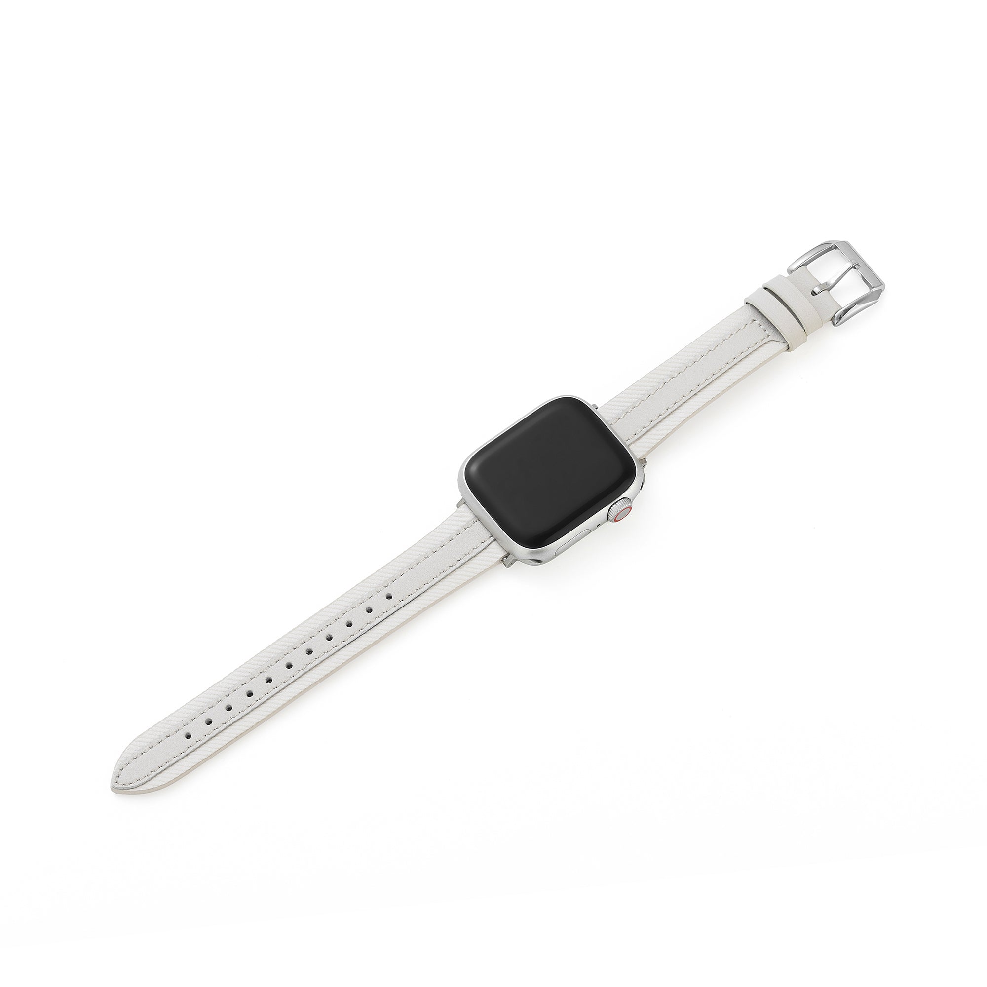 Women's Stitched Leather Watch Band for Apple Watch