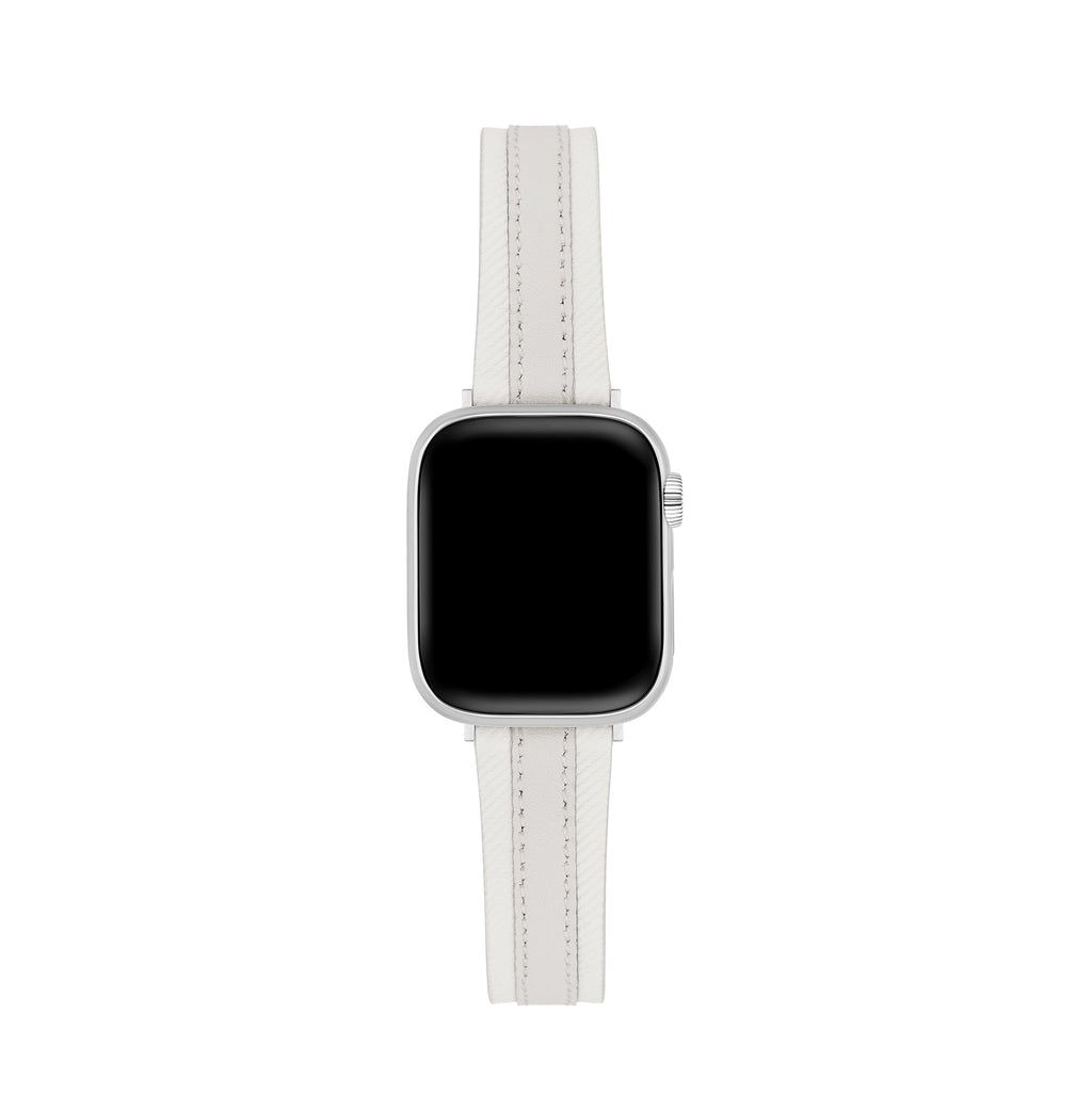 Women's Stitched Leather Watch Band for Apple Watch