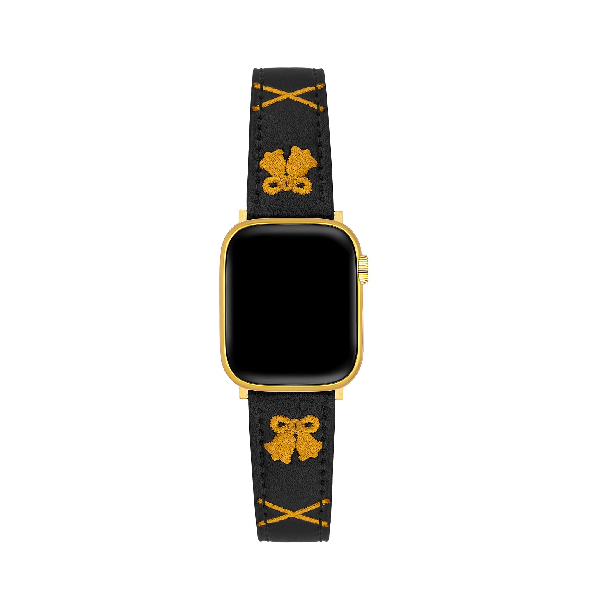 Christmas Bell Embroidered Watch Band for Apple Watch