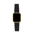 Textured Leather Watch Band for Apple Watch