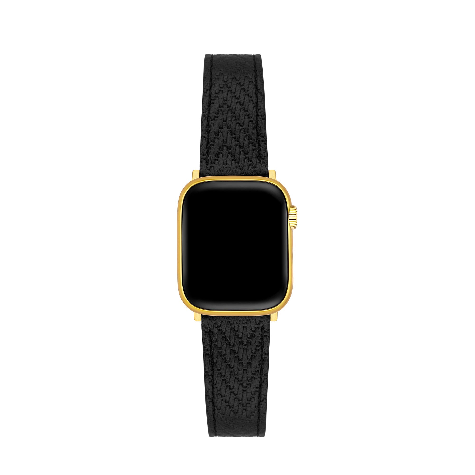 Textured Leather Watch Band for Apple Watch